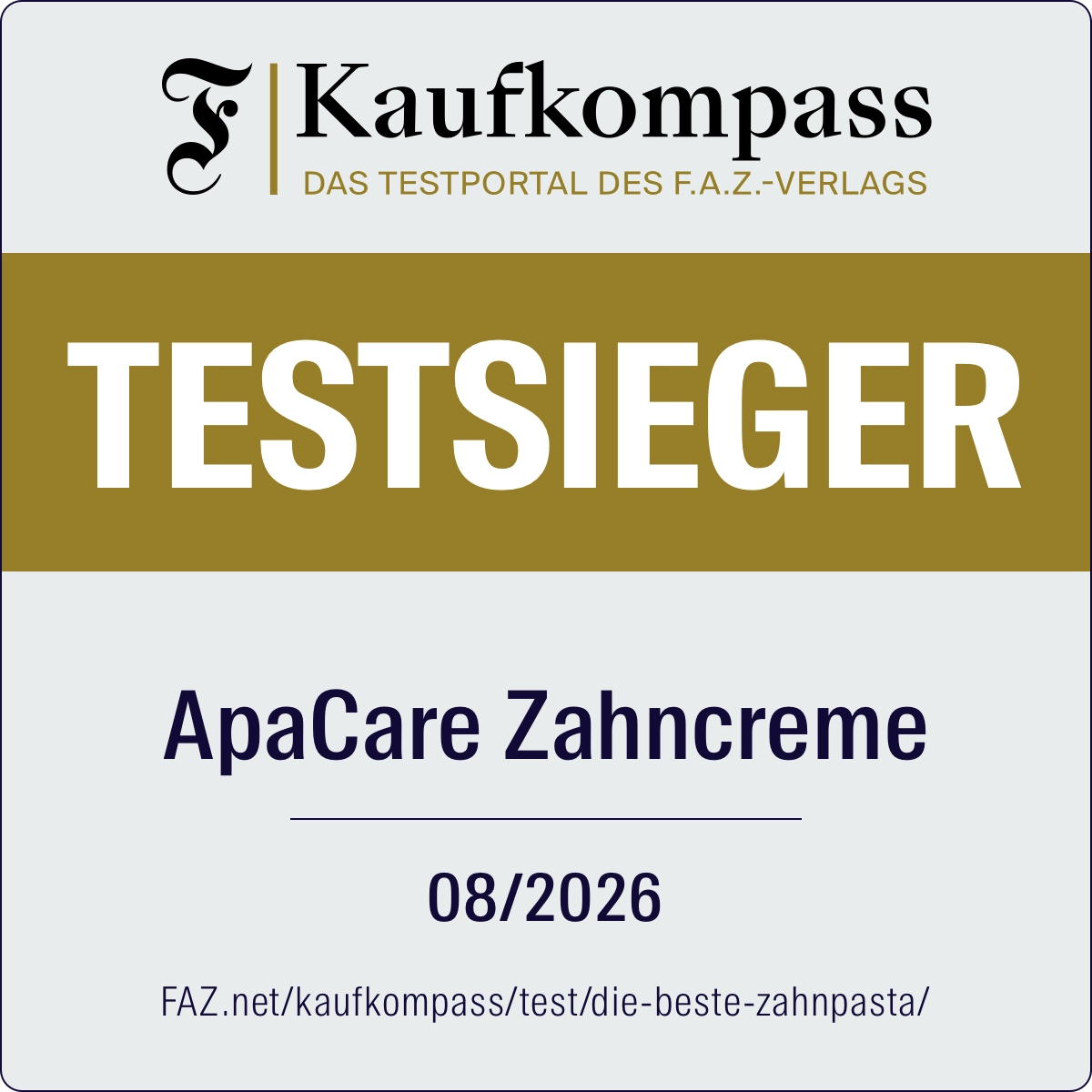 Testsiegel ApaCare Zahcreme
